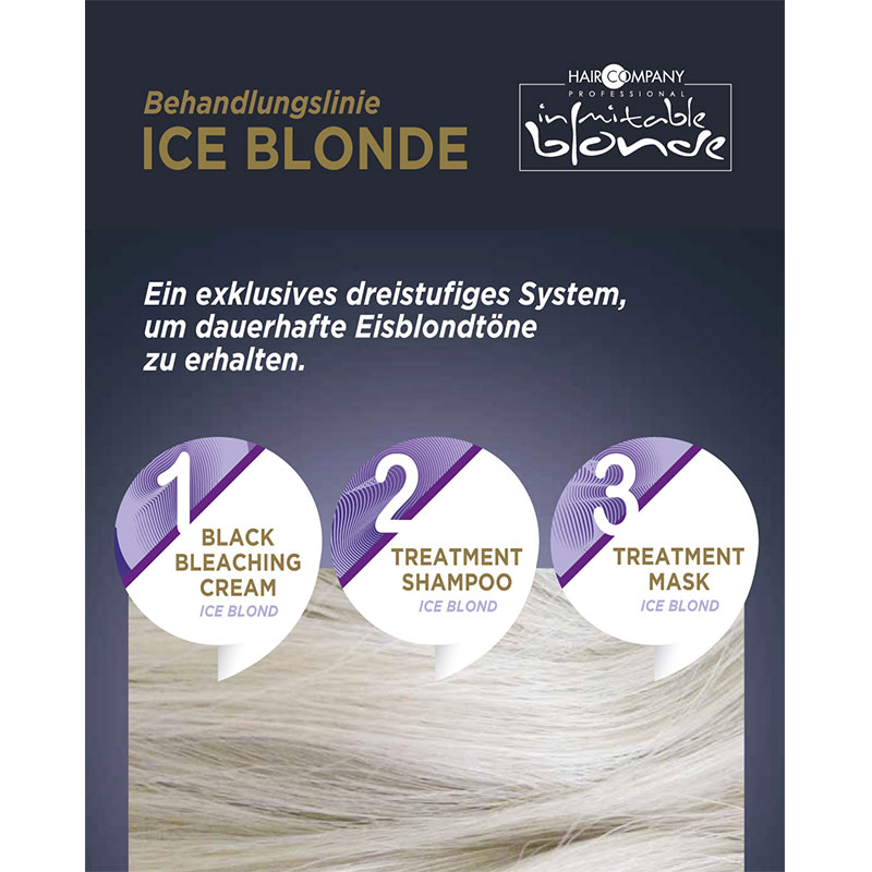 Inimitable Blonde Black Bleaching Cream Ice Blond
